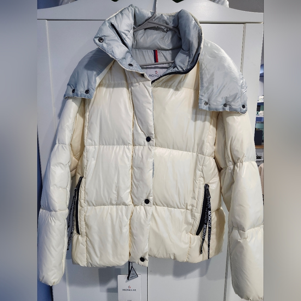 Moncler Puffer Coat Soft Cream